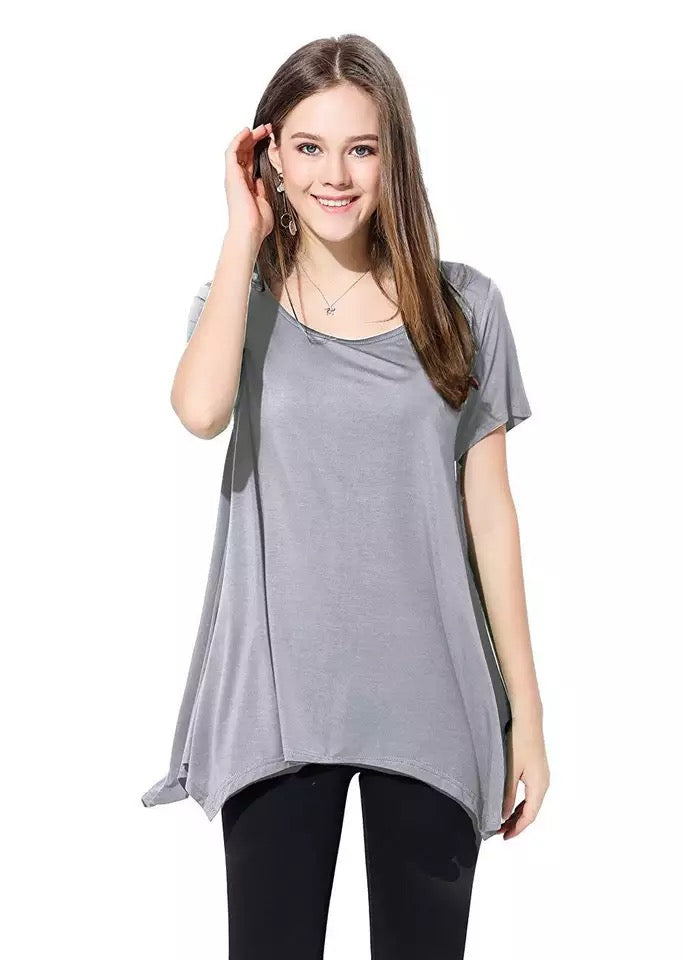 Camiseta holgada con panel cómodo