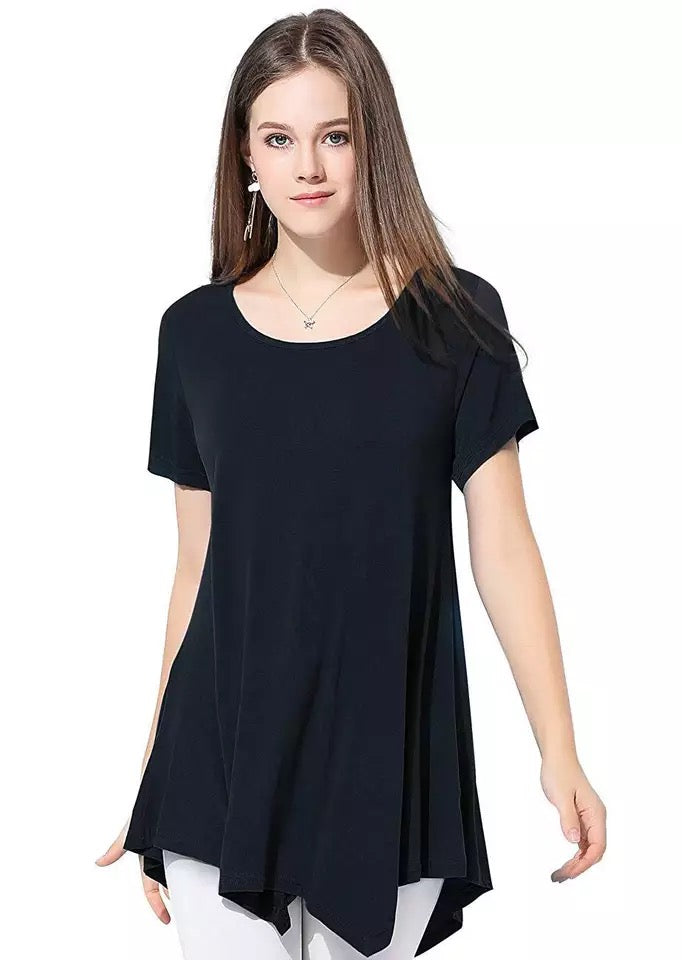 Camiseta holgada con panel cómodo