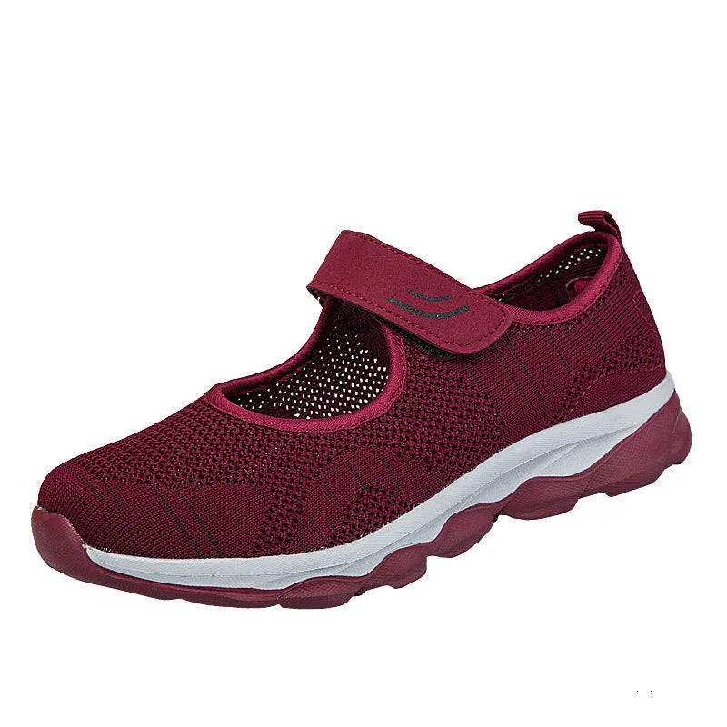 Zapatillas Deportivas Para Mujeres De Mediana Edad Y Ancianos