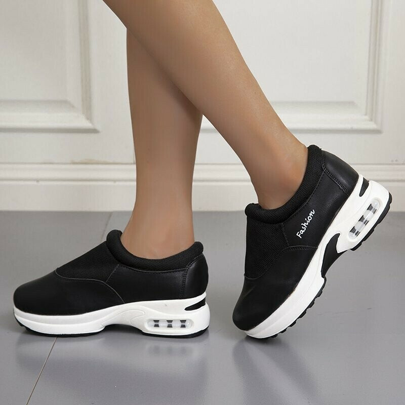 Zapatos Casuales Antideslizantes De Malla De Punto Cómodos Para Caminar