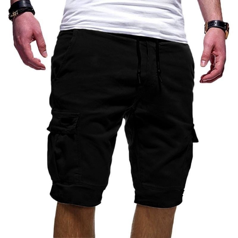 Pantalones cortos sueltos de moda para hombres