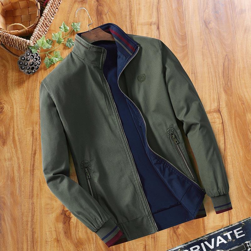 👨Chamarra Casual Reversible Para Hombre