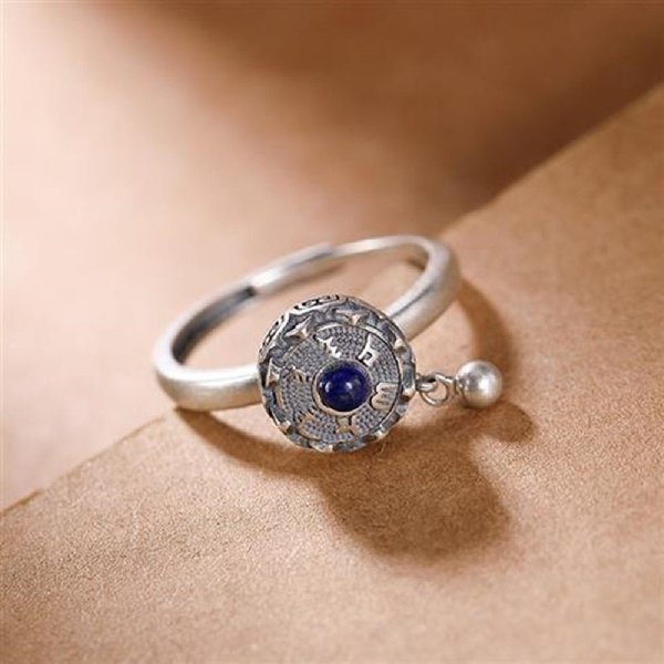 Anillo Tradicional De Alivio De La Ansiedad De Lotus