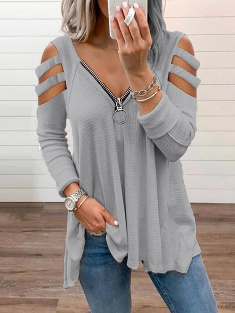 Tops Sexy Con Estampado De Letras Y Cuello En V Sin Tirantes Para Mujer