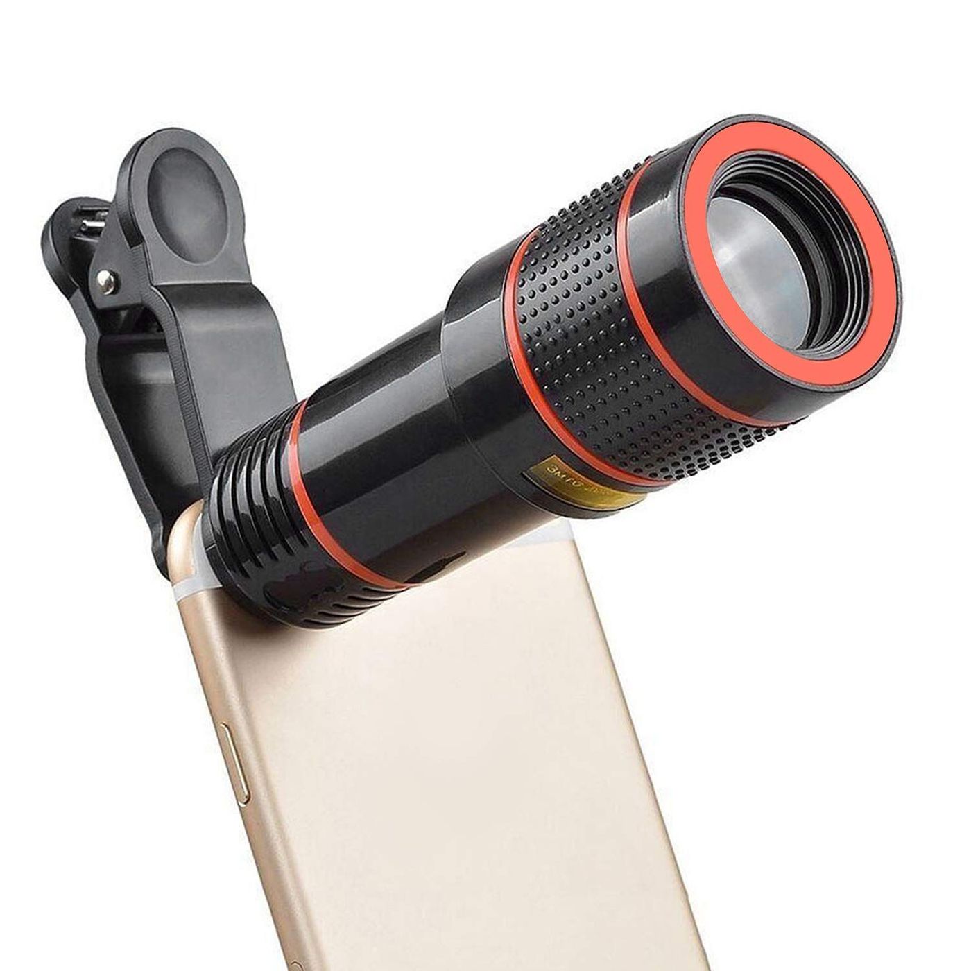 LENTE DE TELÉFONO MÓVIL TELESCÓPICO CON ZOOM 8X & 12X