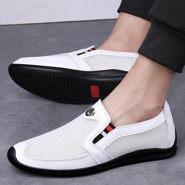 Zapatos Al Aire Libre De Malla Casual Transpirable Para Hombres