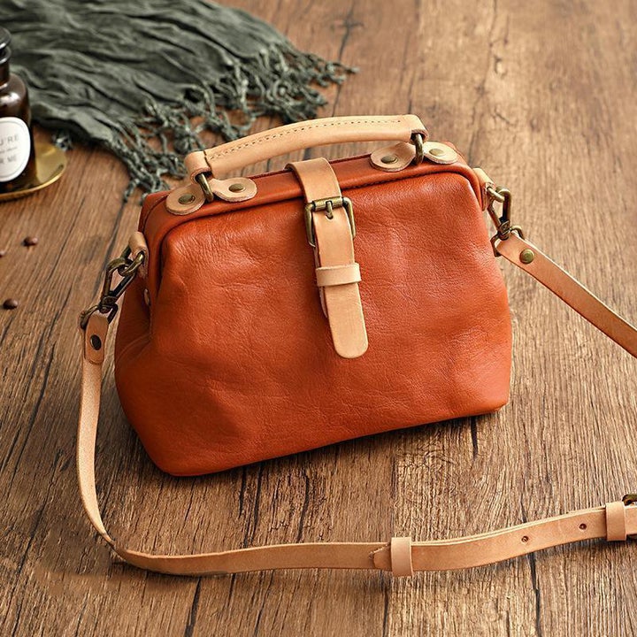 Bolso De Piel Vintage
