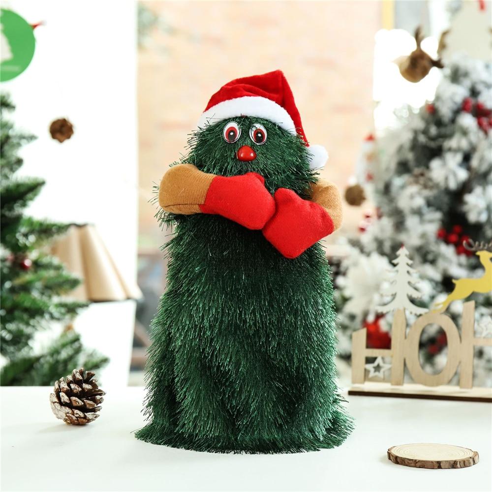 🎅 Venta Caliente De Navidad-💃 Árbol De Navidad Eléctrico Juguete Musical De Baile Giratorio