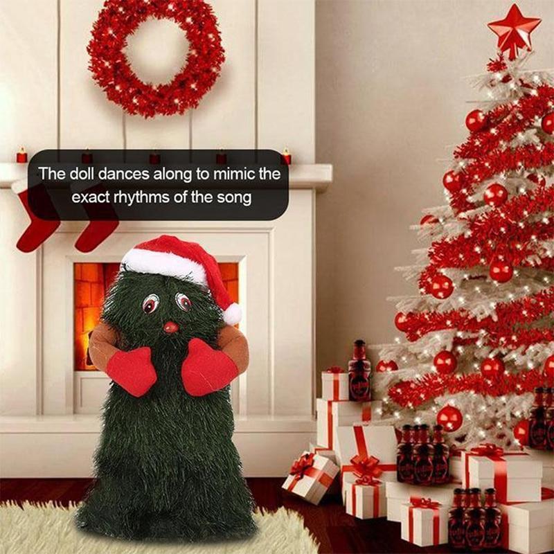 🎅 Venta Caliente De Navidad-💃 Árbol De Navidad Eléctrico Juguete Musical De Baile Giratorio