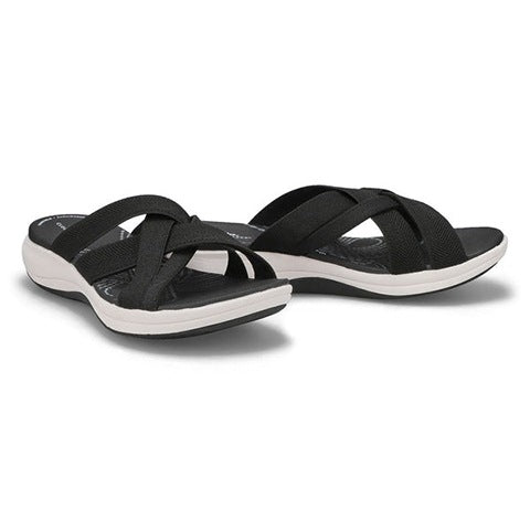 Ladera De Fondo Grueso Y Zapatillas Frías Con Suela Plana Y Color Cruzado Con Sandalias