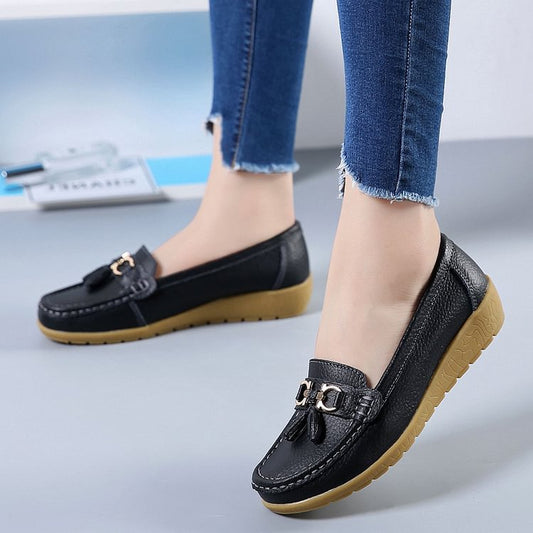 Zapatos Ortopédicos Antideslizantes En Forma De Cuña Para Mujeres