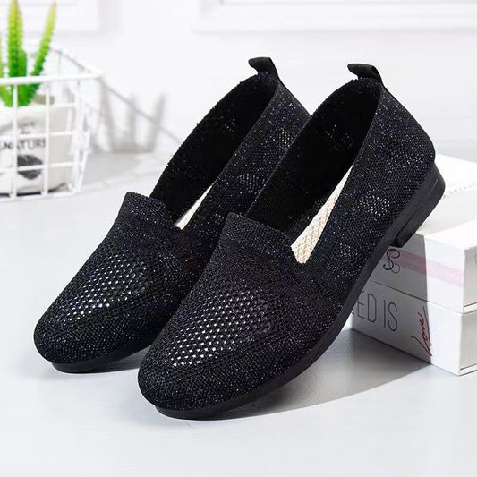Nuevas Zapatillas Deportivas De Malla Ligera Y Transpirable Para Mujeres Zapatos Planos Casuales