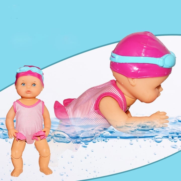🔥 El Mejor Regalo Para Un Niño 💕  Muñeca De Natación Impermeable