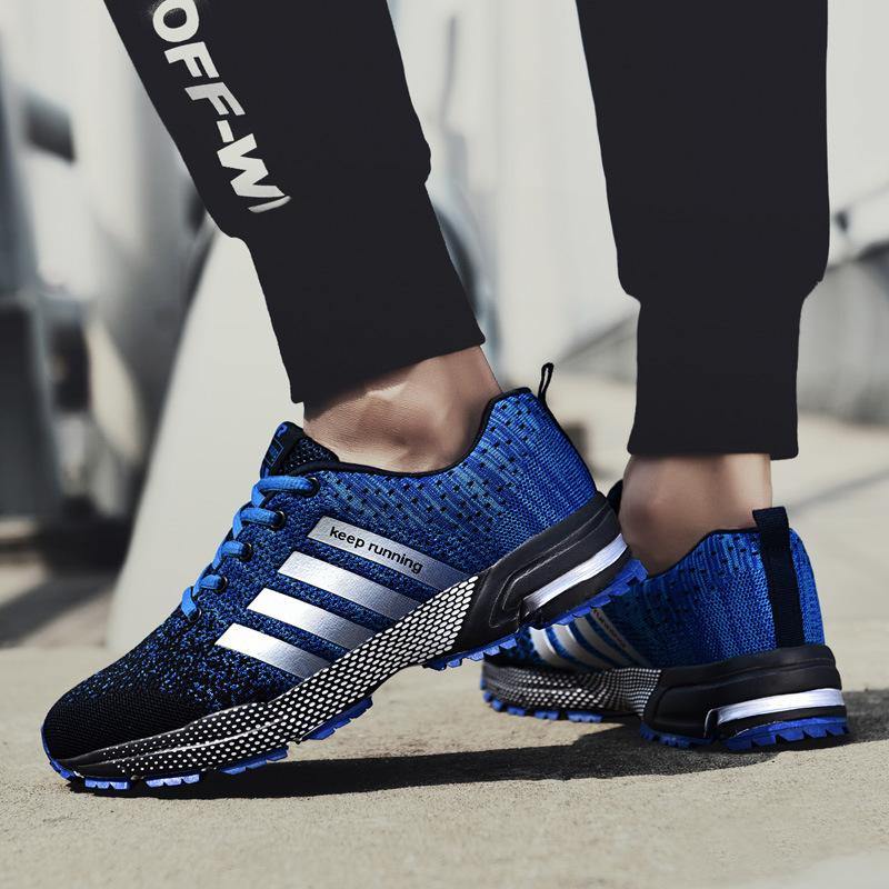Zapatillas de running de tela neta ligeras y transpirables para hombre y mujer - MXbueno