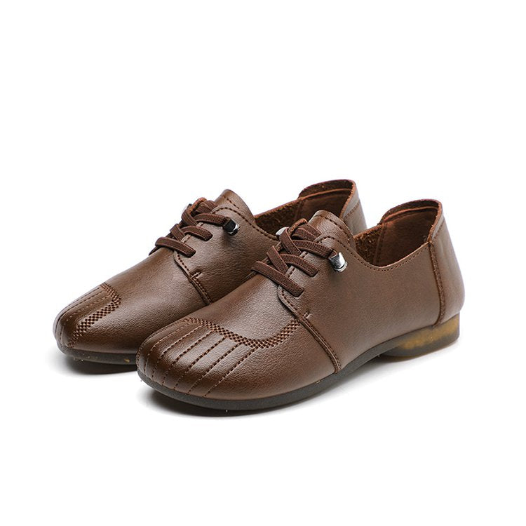 [W-Zapato] Zapatos De Piel Suaves Y Cómodos Para Mujer.