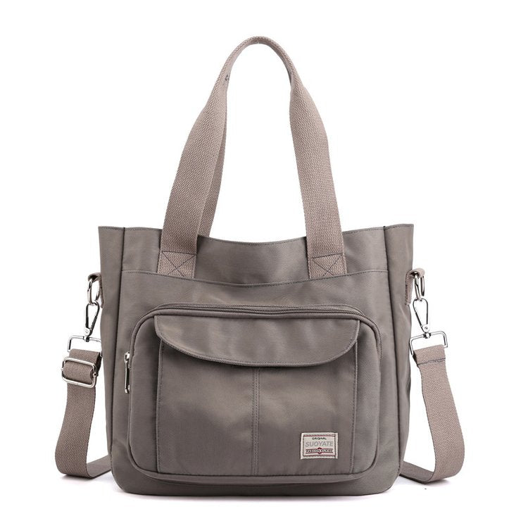 [W-Bolso] Bolsa De Nailon Impermeable De Gran Capacidad Para Hombro/bandolera