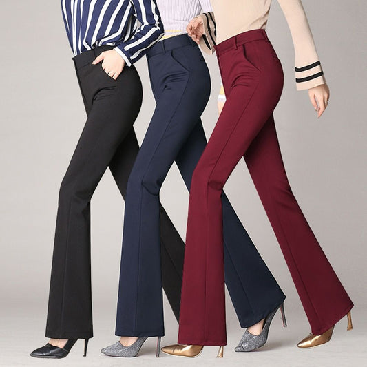 [W-Ropa] Pantalones De Yoga Suaves De Vestir Ultraelásticos