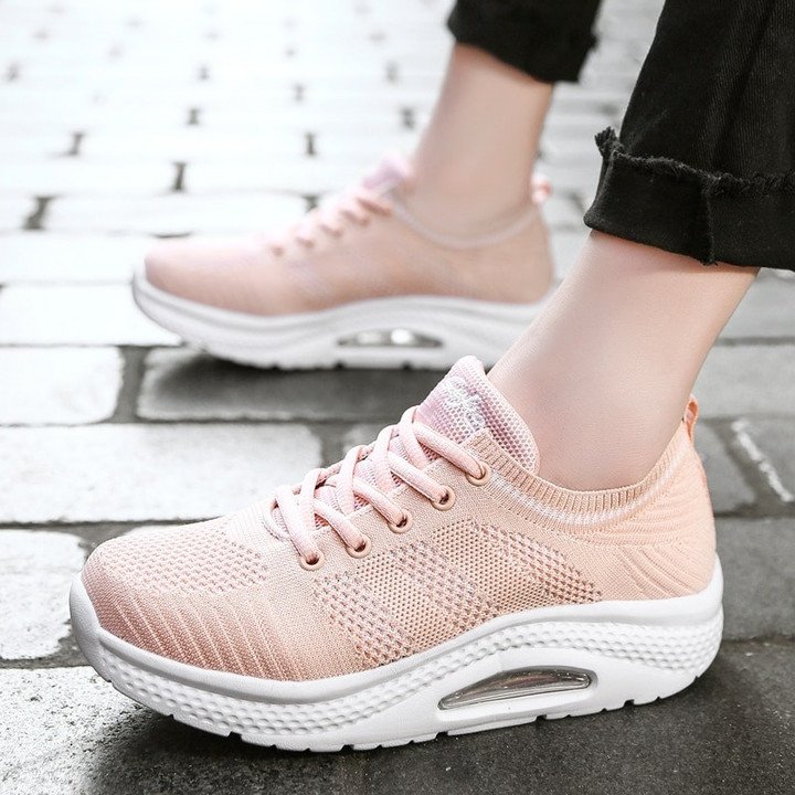 [W-Zapato] Zapatos Para Caminar Para Mujer, Transpirables, Informales, Para Deportes Al Aire Libre, Zapatillas Cómodas