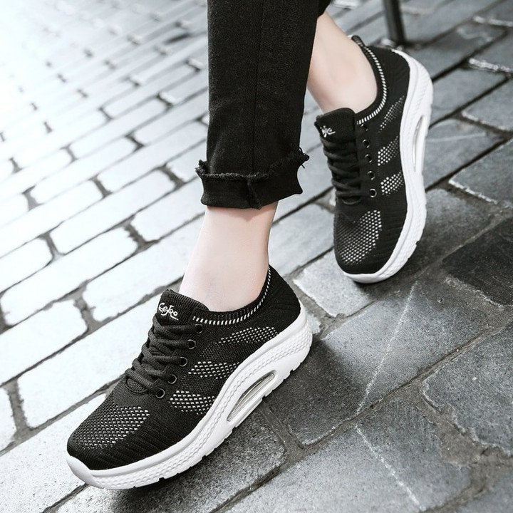 [W-Zapato] Zapatos Para Caminar Para Mujer, Transpirables, Informales, Para Deportes Al Aire Libre, Zapatillas Cómodas