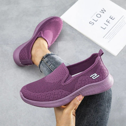 [W-Zapato] Zapatos Tejidos De Malla Transpirable