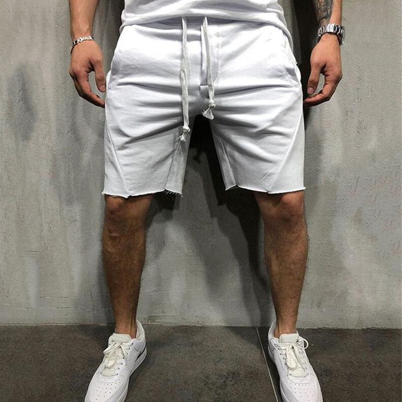 Pantalones cortos de cintura elásticas sueltas