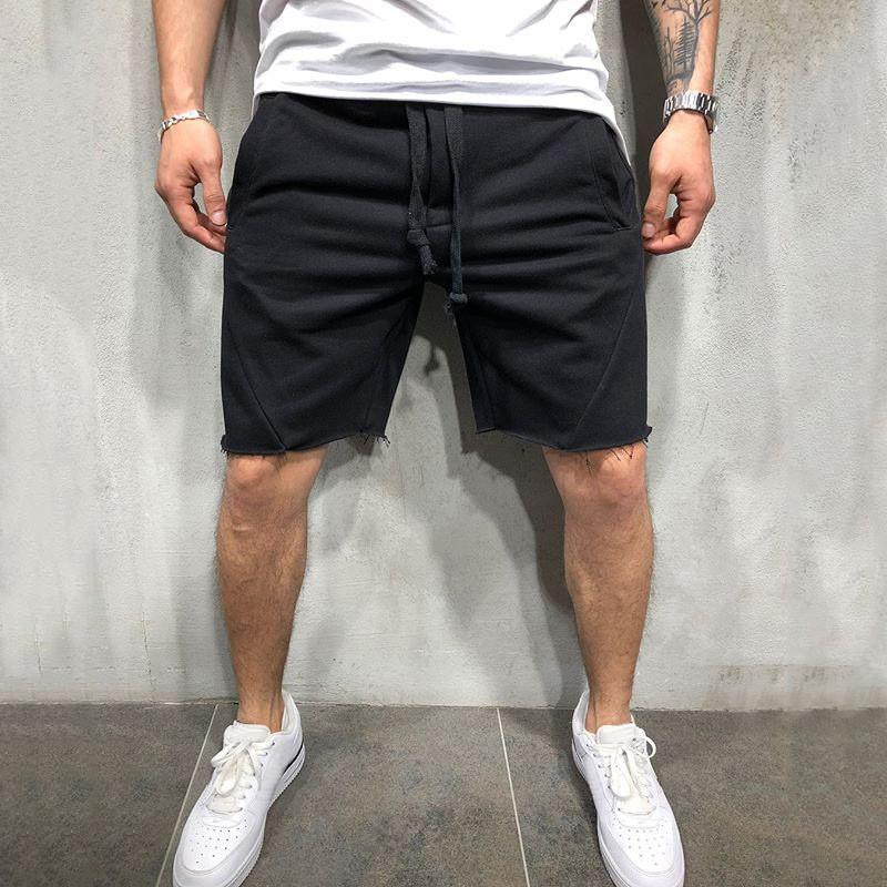 Pantalones cortos de cintura elásticas sueltas