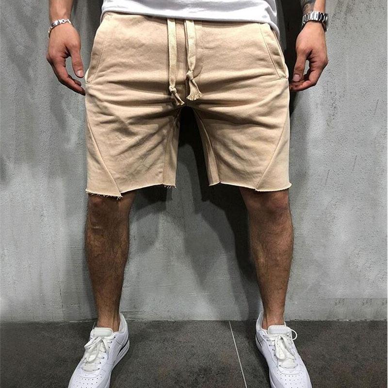 Pantalones cortos de cintura elásticas sueltas