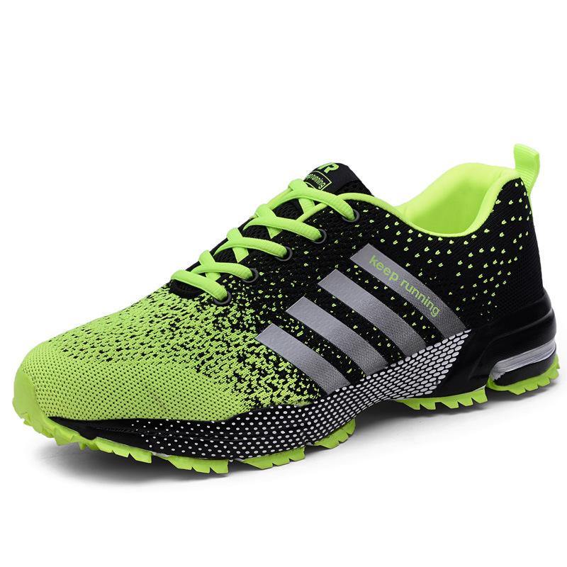 Zapatillas de running de tela neta ligeras y transpirables para hombre y mujer - MXbueno