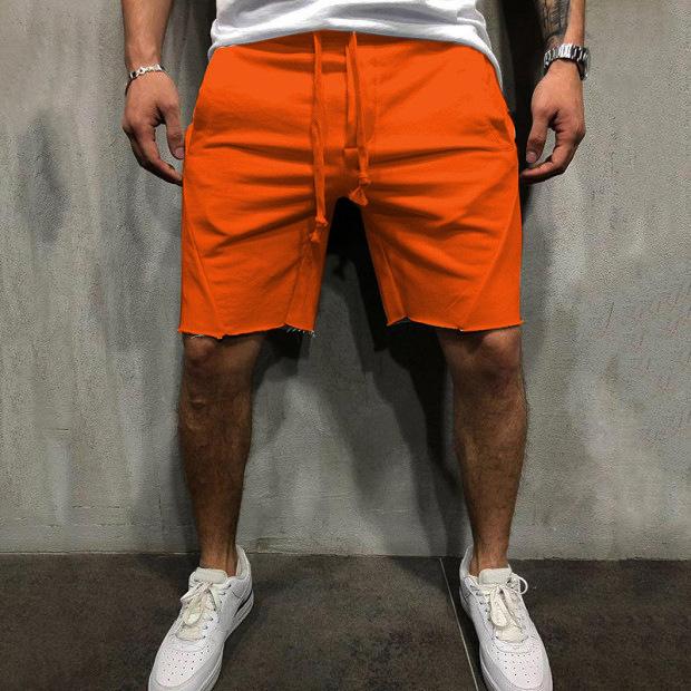Pantalones cortos de cintura elásticas sueltas