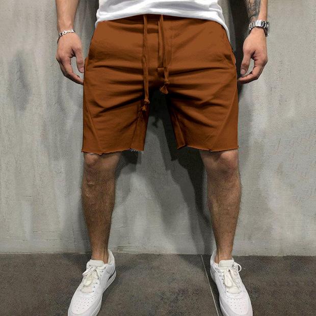 Pantalones cortos de cintura elásticas sueltas