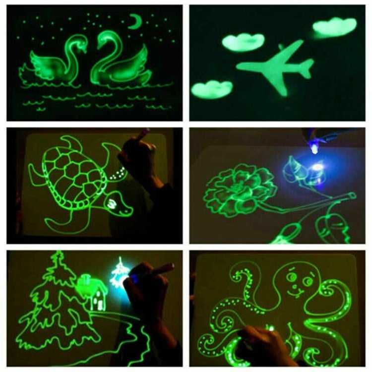 Almohadilla De Dibujo De Luz LED Mágica