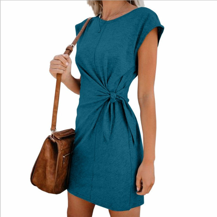 Vestido Suelto Con Cuello Redondo Y Venta Caliente De Verano 2021