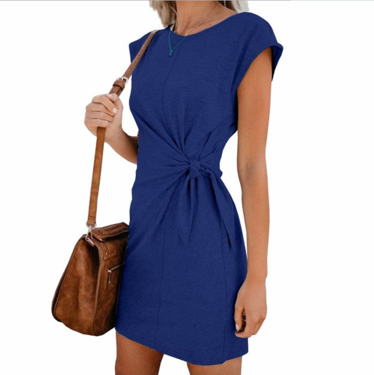 Vestido Suelto Con Cuello Redondo Y Venta Caliente De Verano 2021