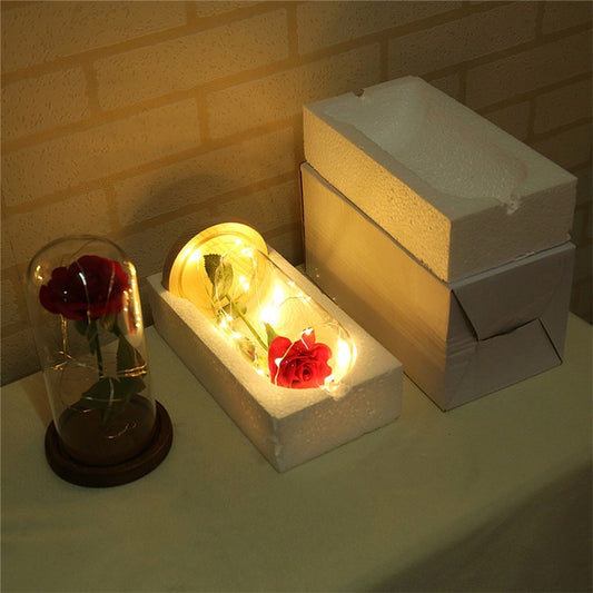 Regalo de San Valentín Preservación artificial rosa