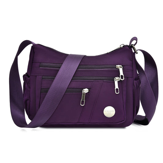 Bolso De Tela Para MujerBolso De HombroBolso De Tela De Nailon Impermeable Para Mujer