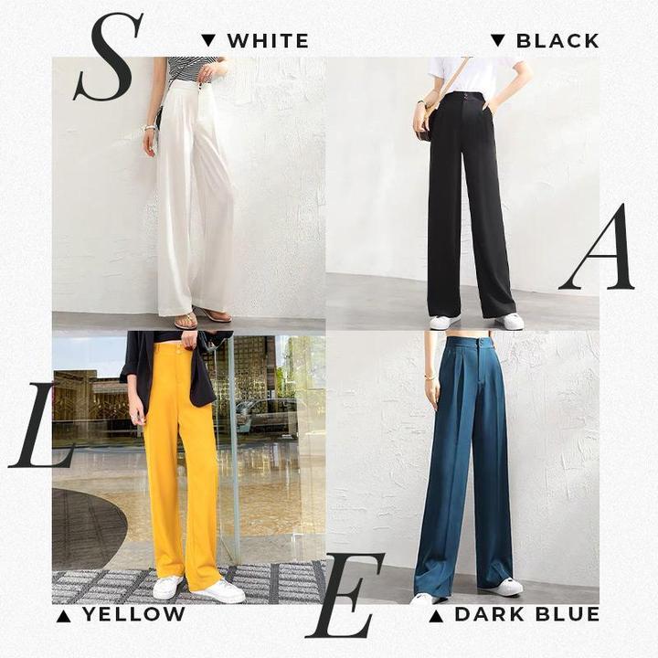 Pantalones Holgados Informales Largos Para Mujer