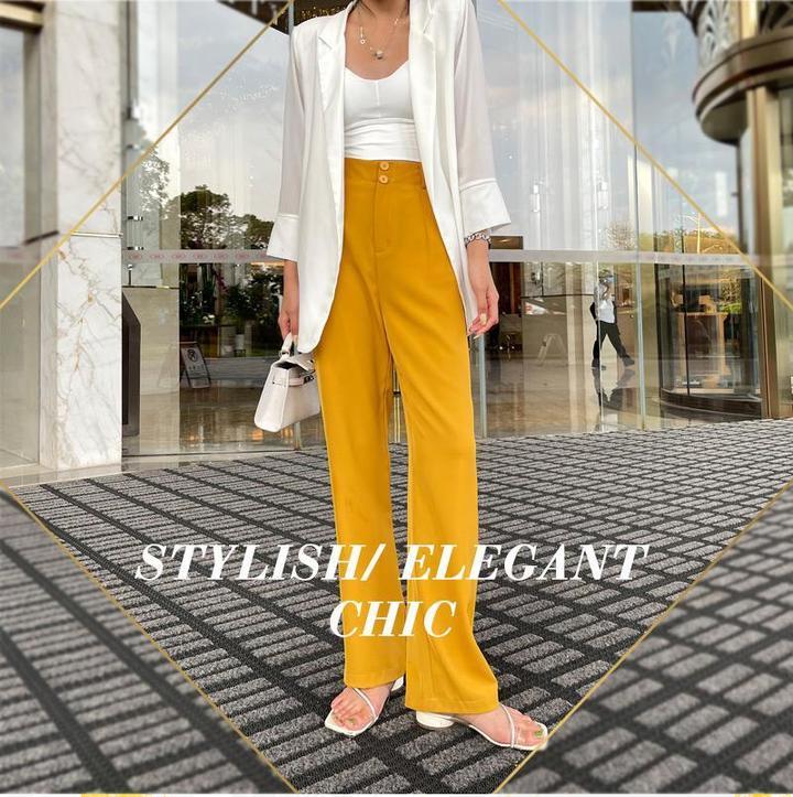 Pantalones Holgados Informales Largos Para Mujer