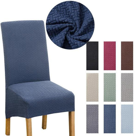Funda Para Silla De Forro Polar Con Ajuste Mágico Y Elástico De Tamaño XL Con Respaldo Alto
