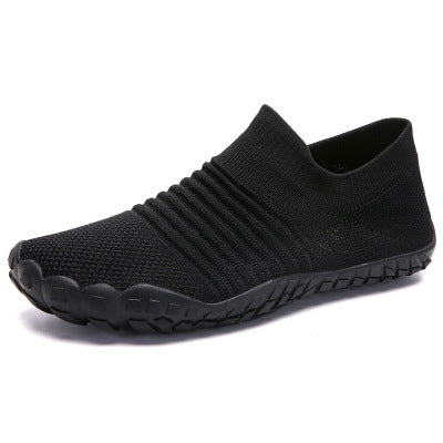 Zapatos planos antideslizantes transpirables para mujer