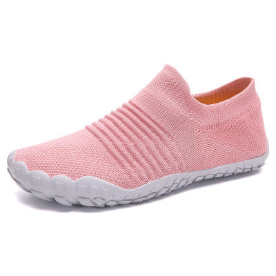 Zapatos planos antideslizantes transpirables para mujer