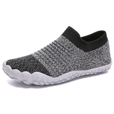 Zapatos planos antideslizantes transpirables para mujer
