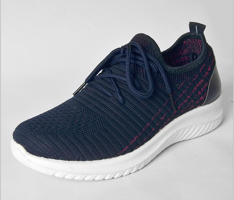 Las zapatillas de ocio de plataforma ligeras y transpirables para mujer