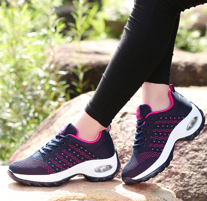 Zapatillas deportivas transpirables para mujer