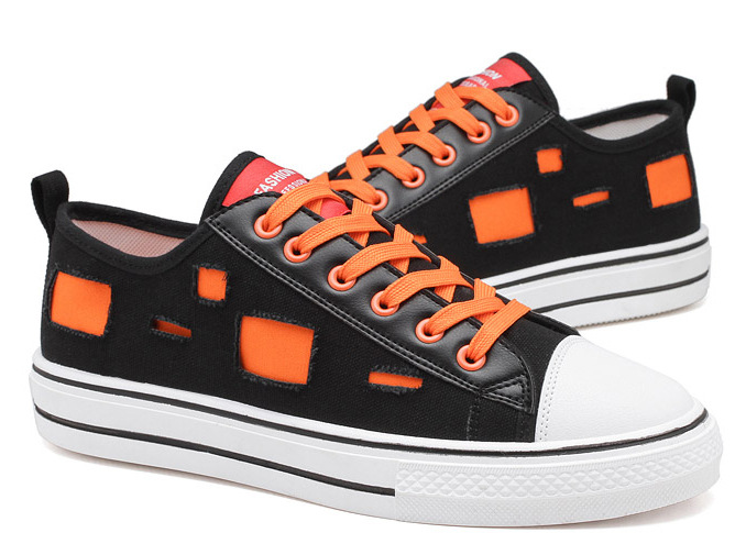Zapatos de lonas rotas para hombre y mujer