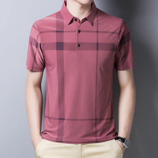 Polo de solapa casual de negocios de verano - MXbueno