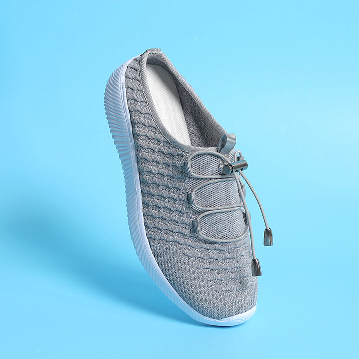 [W-Zapato] Zapatos Ortopédicos Cómodos Para Caminar Con Cordones Para Mujer