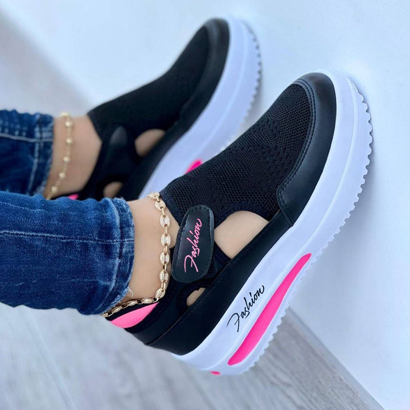[W-Zapato] 2022 Zapatos De Lona Mujer Moda Entrenadores