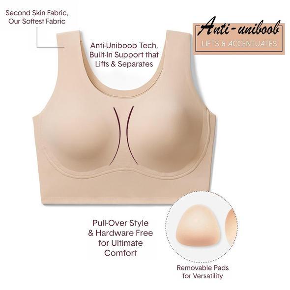 Sujetador cómodo Real Plus Size (Anti-Uniboob)