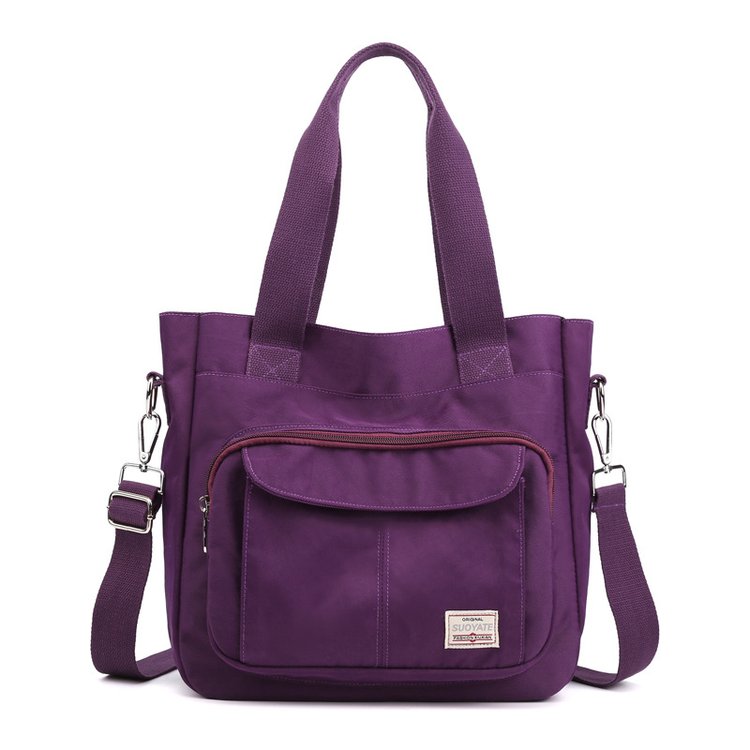 [W-Bolso] Bolsa De Nailon Impermeable De Gran Capacidad Para Hombro/bandolera