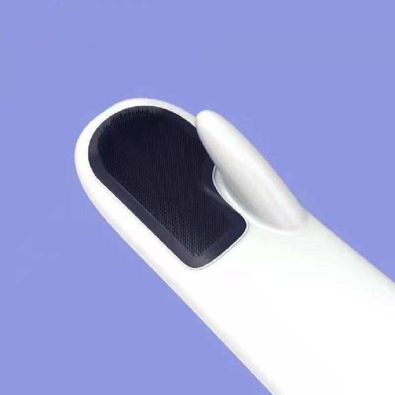 Guantes De Silicona Con Cepillo Para El Hogar-2 Pars